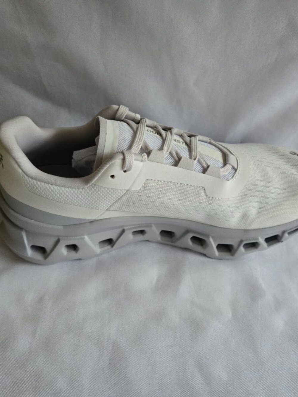 On Cloudmonster Mens Running Shoe Sneakers - White Glacier - Mens 11.5 M NEW - Picture 3 of 6